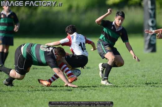 2015-05-16 Rugby Lyons Settimo Milanese U14-Rugby Monza 0630